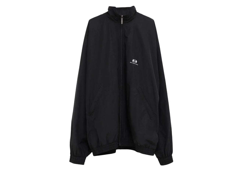 Balenciaga Minimal Trainingsjacke Schwarz/Weiß