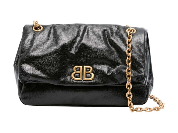 Sac à chaîne Balenciaga Monaco noir