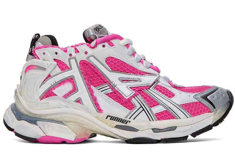 Balenciaga Runner Blanc Rose Fluo