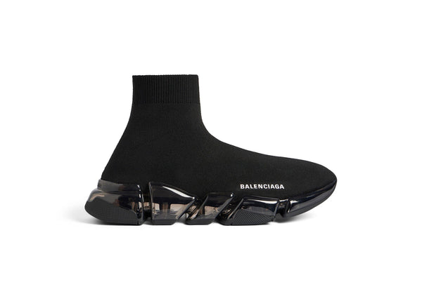 Balenciaga Speed ​​2.0 Semelle transparente Noir