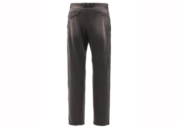 Pantalon en maille de coton usé Balenciaga noir 