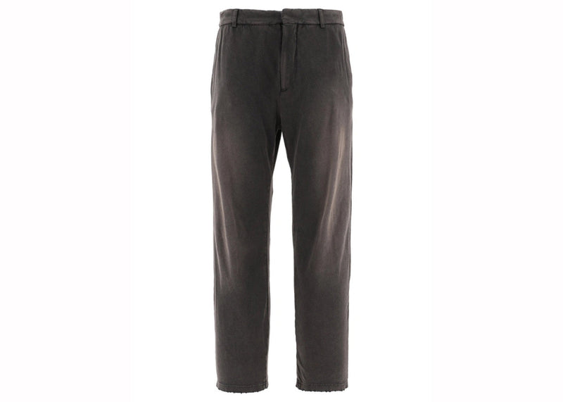 Pantalon en maille de coton usé Balenciaga noir 