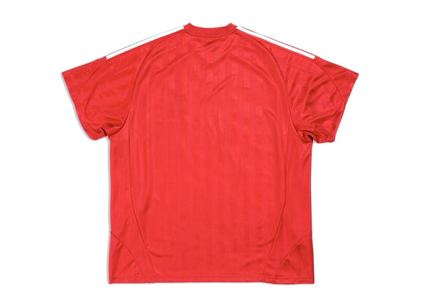 T-shirt oversize de football Balenciaga x adidas rouge 