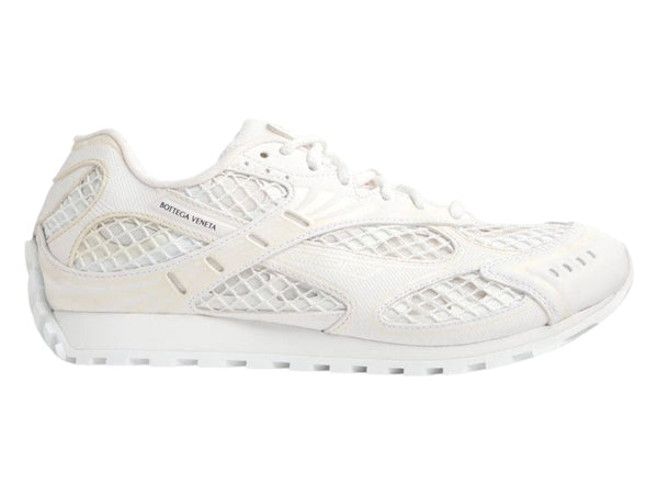 Bottega Veneta Orbit Lace Up Blanc