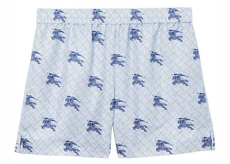 Short Burberry EKD TB-monogramme bleu