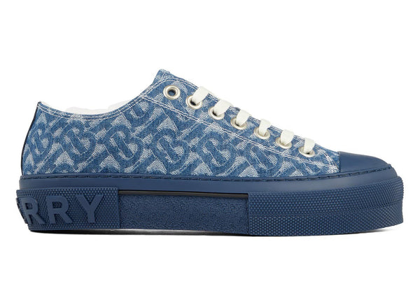 Burberry Monogram Low Top Denim Bleu