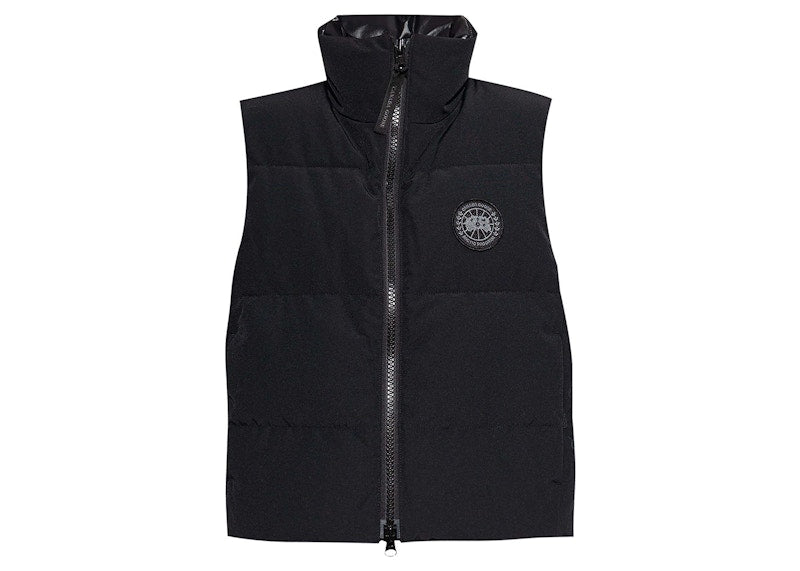Gilet court Canada Goose Black Label Grandview noir 