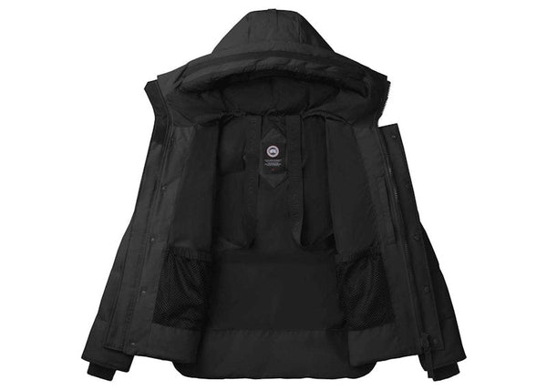 Parka Macmillan Black Label de Canada Goose, noire 