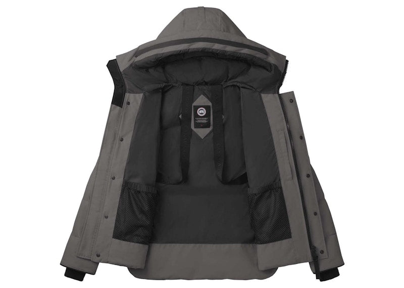 Canada Goose Black Label Macmillan Parka Jacke Grau