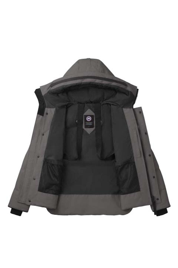 Parka Canada Goose Macmillan Black Label, gris côtier 