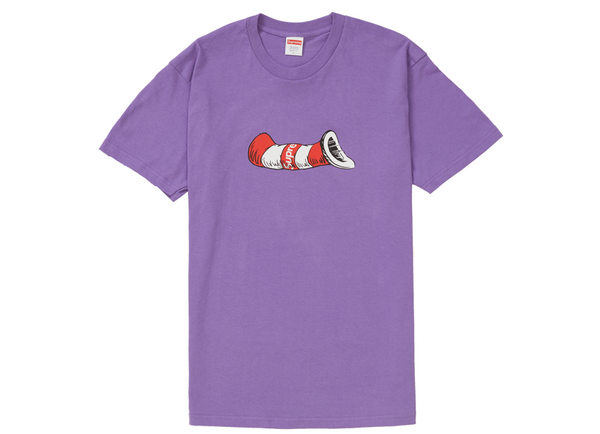T-shirt Supreme Cat in the Hat Violet
