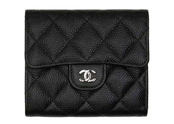 Portefeuille à rabat Chanel Classic Small Noir