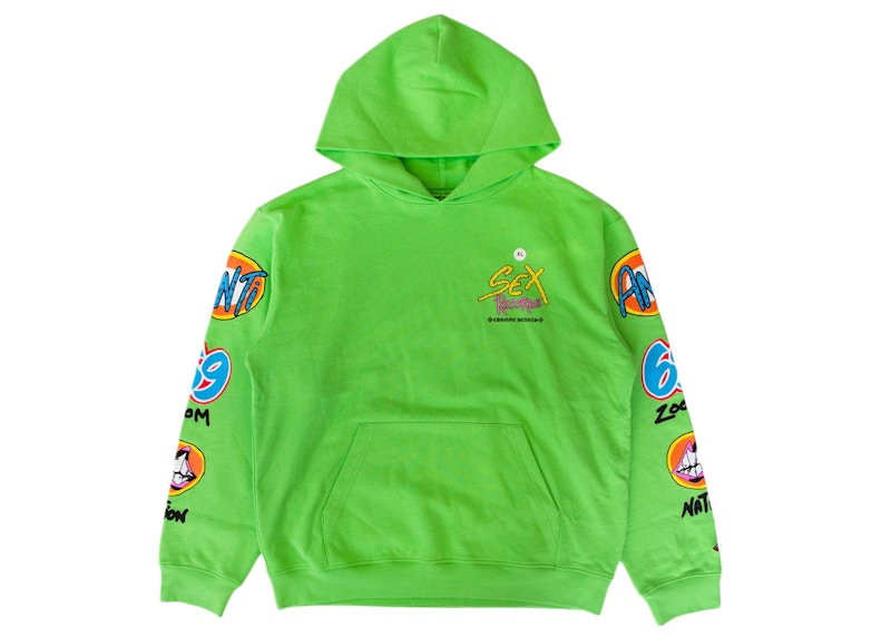 Sweat à capuche Chrome Hearts Matty Boy Sex Records Citrus