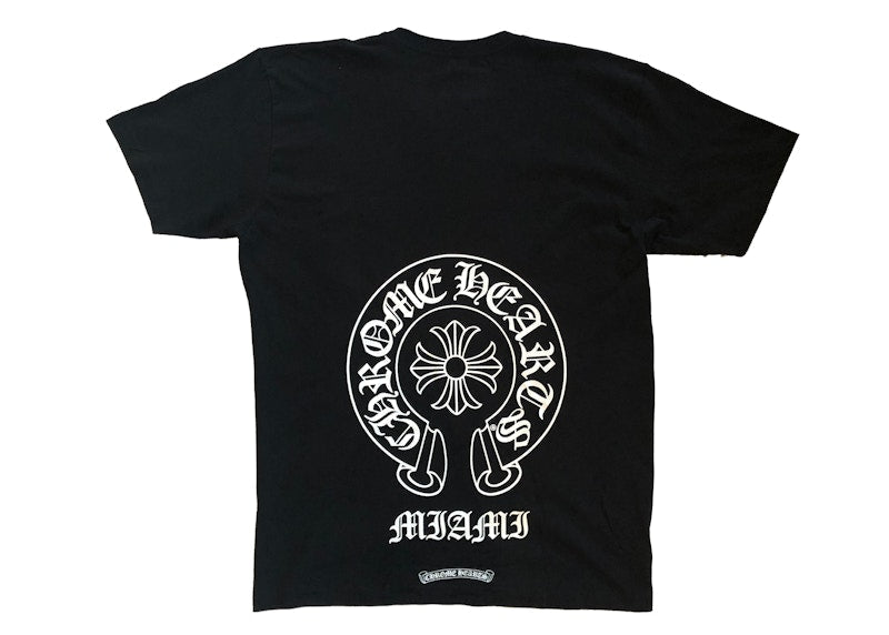 Chrome Hearts Miami Exklusives T-Shirt Schwarz