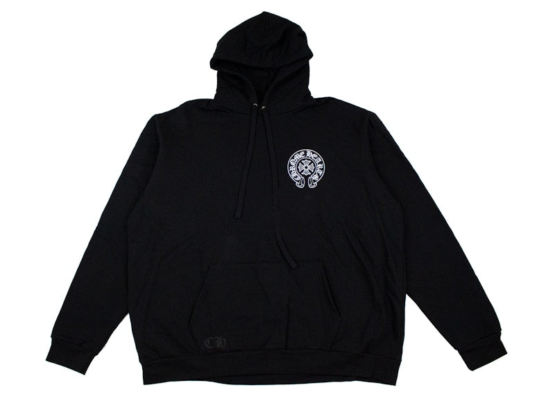 Sweat à capuche exclusif Chrome Hearts New York noir