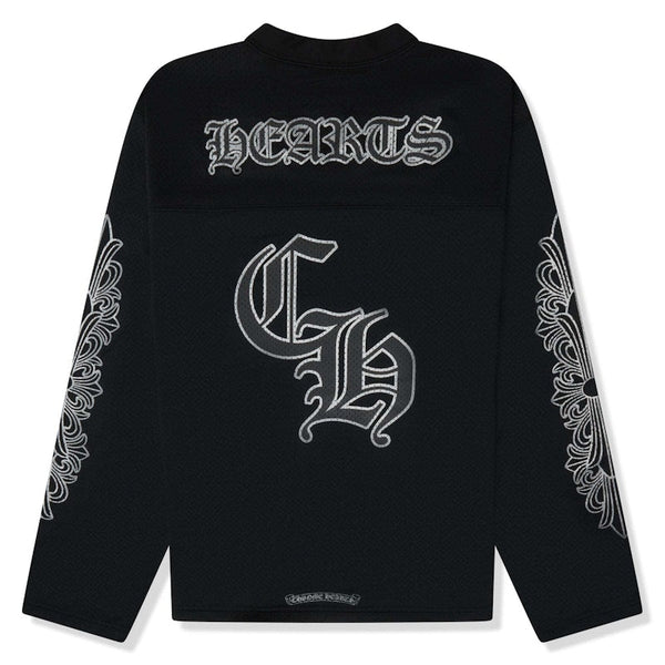 Maillot à manches longues Chrome Hearts Stadium Mesh noir