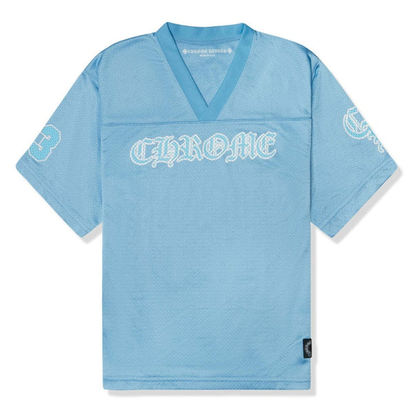 Maillot à manches courtes Chrome Hearts Stadium Mesh bleu