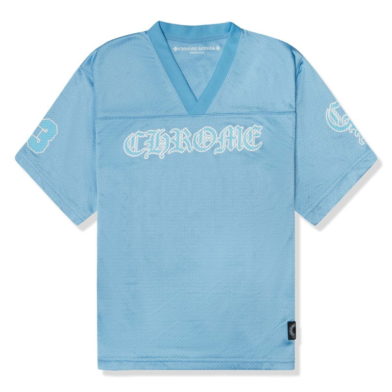 Maillot à manches courtes Chrome Hearts Stadium Mesh bleu
