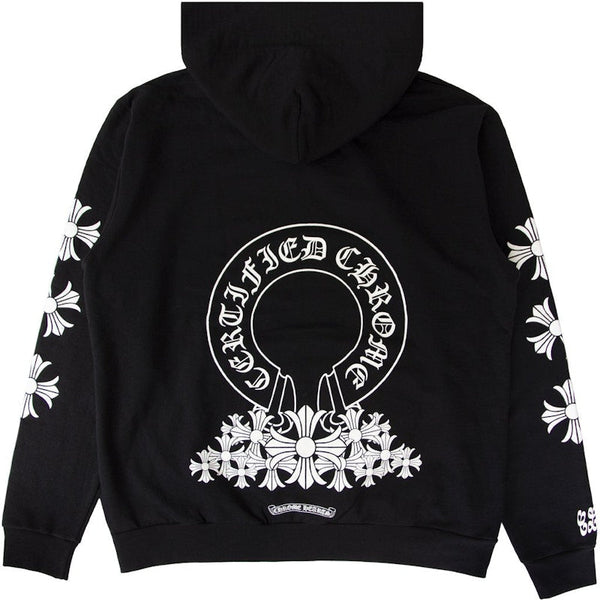 Sweat à capuche noir certifié Lover Boy Chrome Hearts x Drake