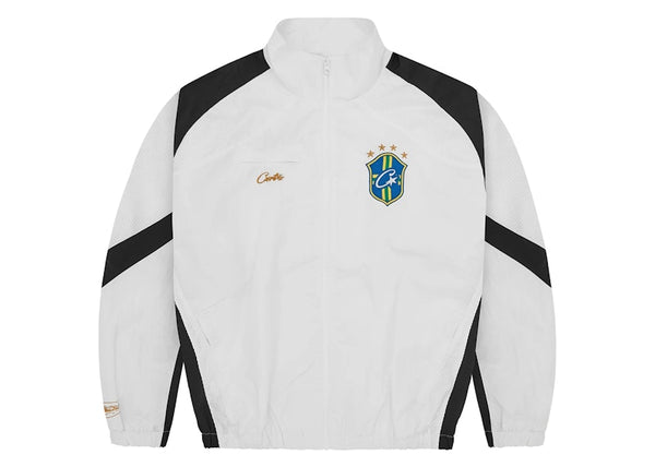 Corteiz Olympic Shuku Brasil Jacket White/Black