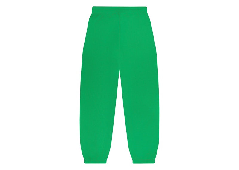 Pantalon de survêtement universitaire en denim vert Denim Tears