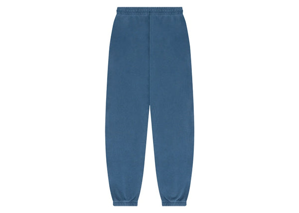 Pantalon de survêtement universitaire en denim bleu marine