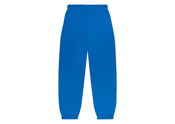 Pantalon de survêtement universitaire en denim bleu roi