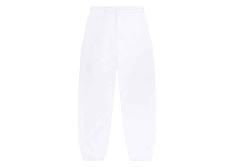 Pantalon de survêtement universitaire en denim blanc Denim Tears
