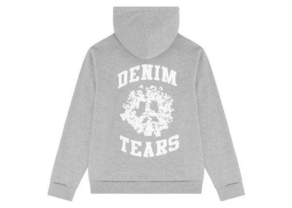 Sweat à capuche zippé Denim Tears Denim University Gris