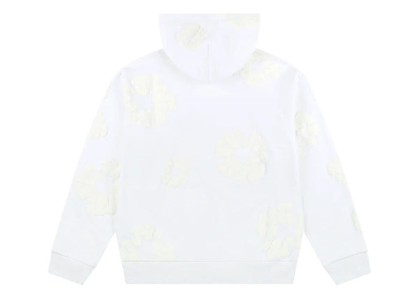 Denim Tears Mono Cotton Wreath Sweatshirt White