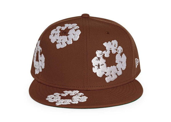 Casquette Denim Tears New Era Cotton Wreath 59/50 marron