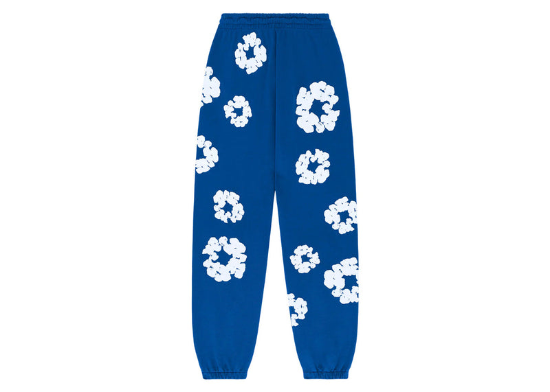 Pantalon de survêtement Denim Tears The Cotton Wreath bleu roi