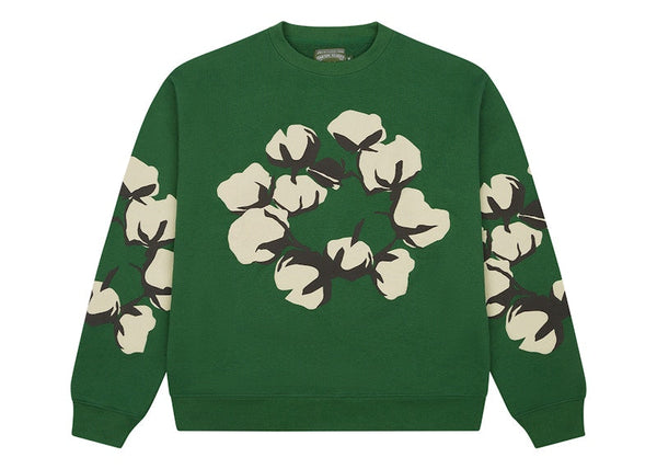 Pull ras du cou Denim Tears x CPFM Cactus Tears Vert