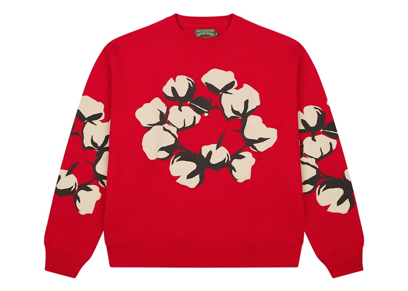 Pull ras du cou Denim Tears x CPFM Cactus Tears Rouge
