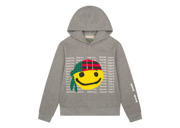 Sweat à capuche Denim Tears x CPFM Cactus Tears Gris