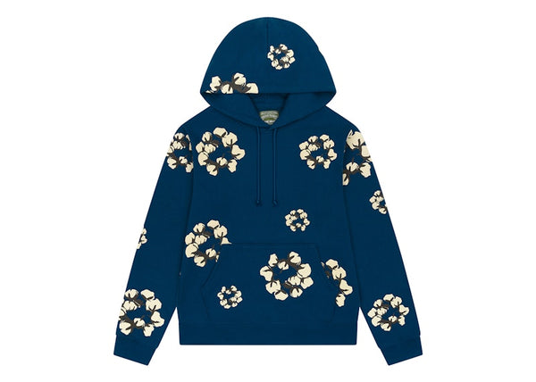 Sweat à capuche Denim Tears x CPFM Cactus Tears Wreath Bleu marine