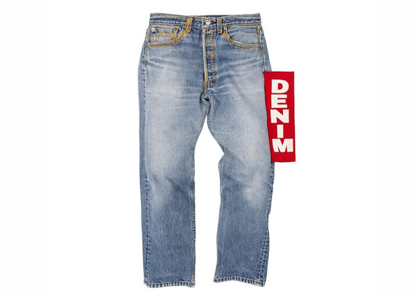 Jean Denim Tears x Cactus Plant Flea Market x Levi's ComplexCon Denim Bleu