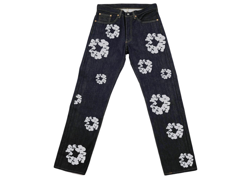 Jean Denim Tears x Levi's Cotton Wreath Indigo