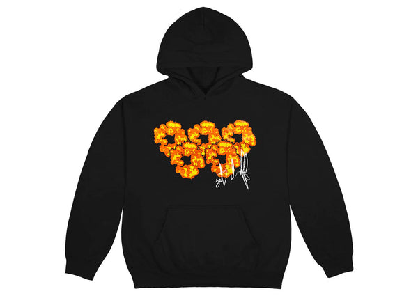 Sweat à capuche Denim Tears x Offset noir