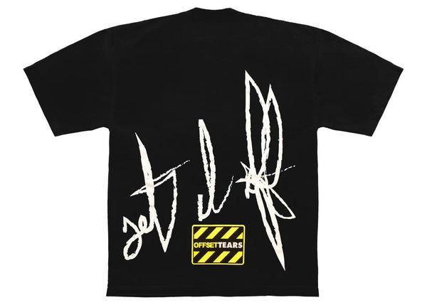 T-shirt noir Denim Tears x Offset Set It Off #3