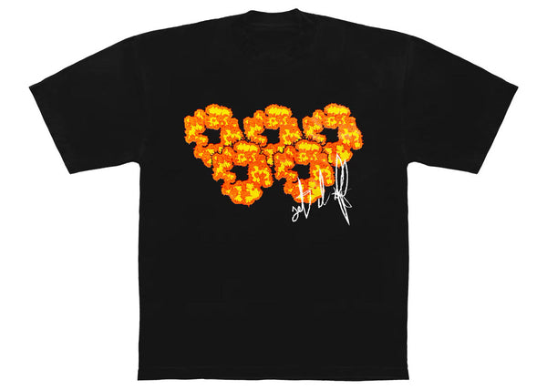 T-shirt noir Denim Tears x Offset Set It Off #3