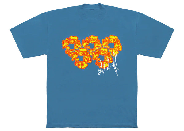 T-shirt bleu Denim Tears x Offset Set It Off #2
