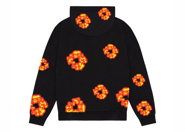 Sweat à capuche Denim Tears x Offset Wreath noir