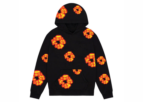 Sweat à capuche Denim Tears x Offset Wreath noir