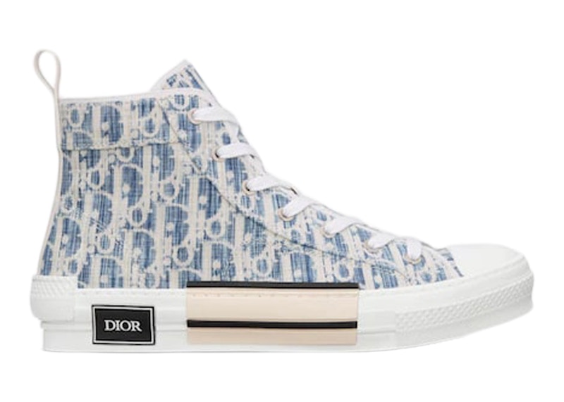 Jacquard Kasuri oblique bleu vif Dior B23