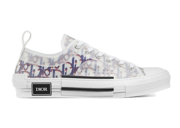 Dior B23 Low Top Rouge Bleu Oblique