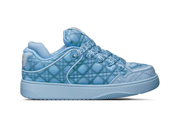 Dior B9S Skater ERL Bleu Kumo Cannage Satin