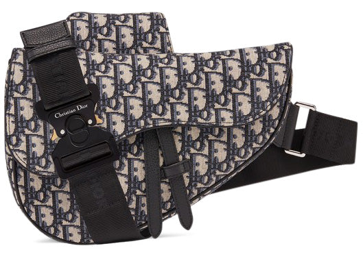 Sac Saddle Dior Oblique Noir