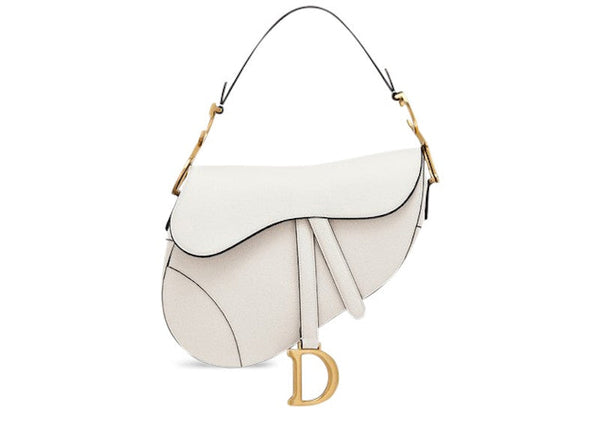 Sac Saddle Dior Blanc Cassé
