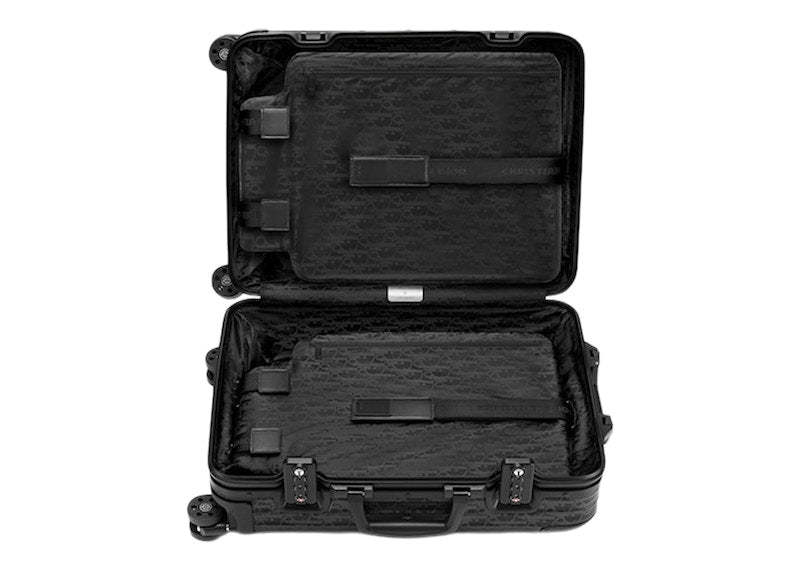 Valise Cabine Dior et RIMOWA Noire